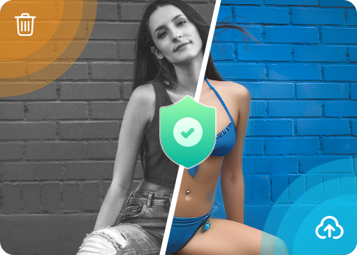 Política de não registro para proteger suas fotos