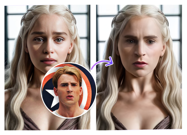 Swap Face em Fotos Grátis